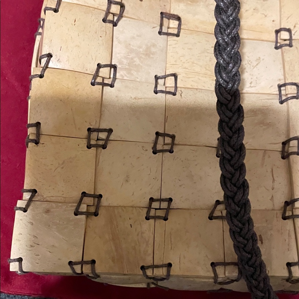 Source Unknown Tan and Brown Patterned Shoulder Bag - Picture 8 of 10